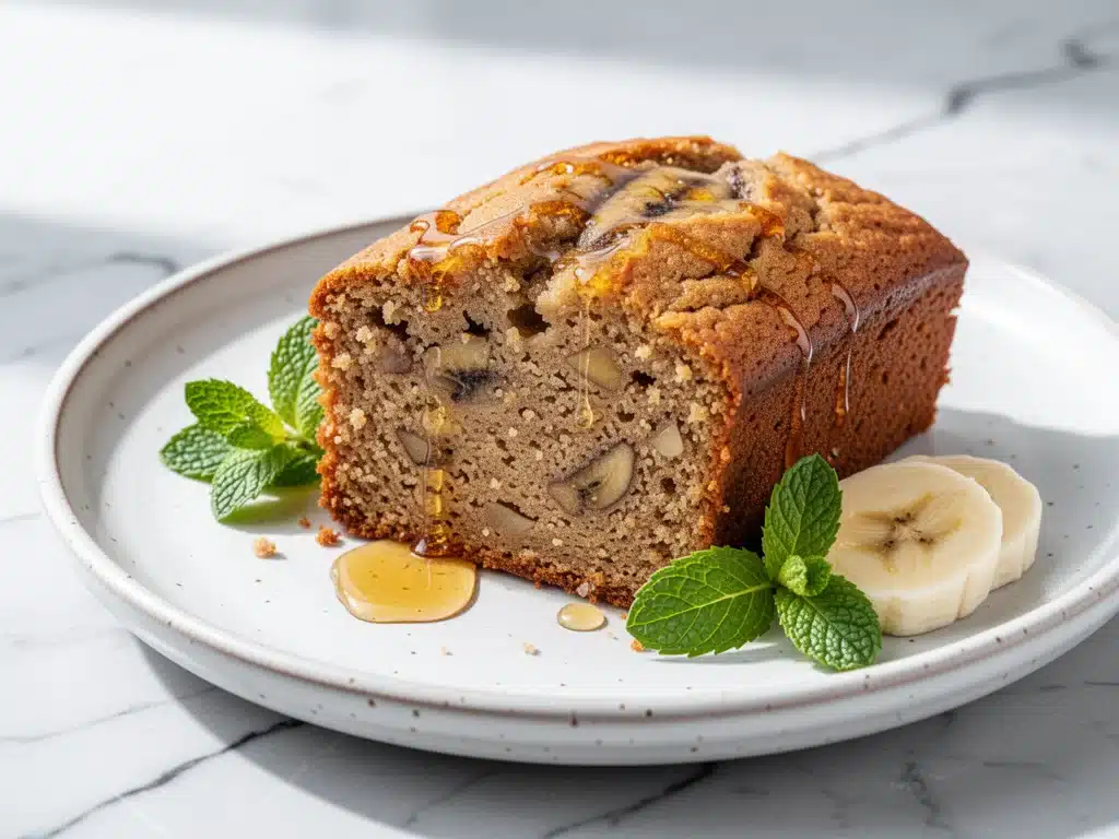 almond flour banana bread - featured image