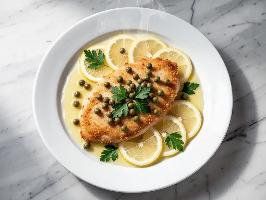 Authentic Italian Chicken Piccata: Best Easy Recipe 4 Authentic Italian Chicken Piccata preparation steps