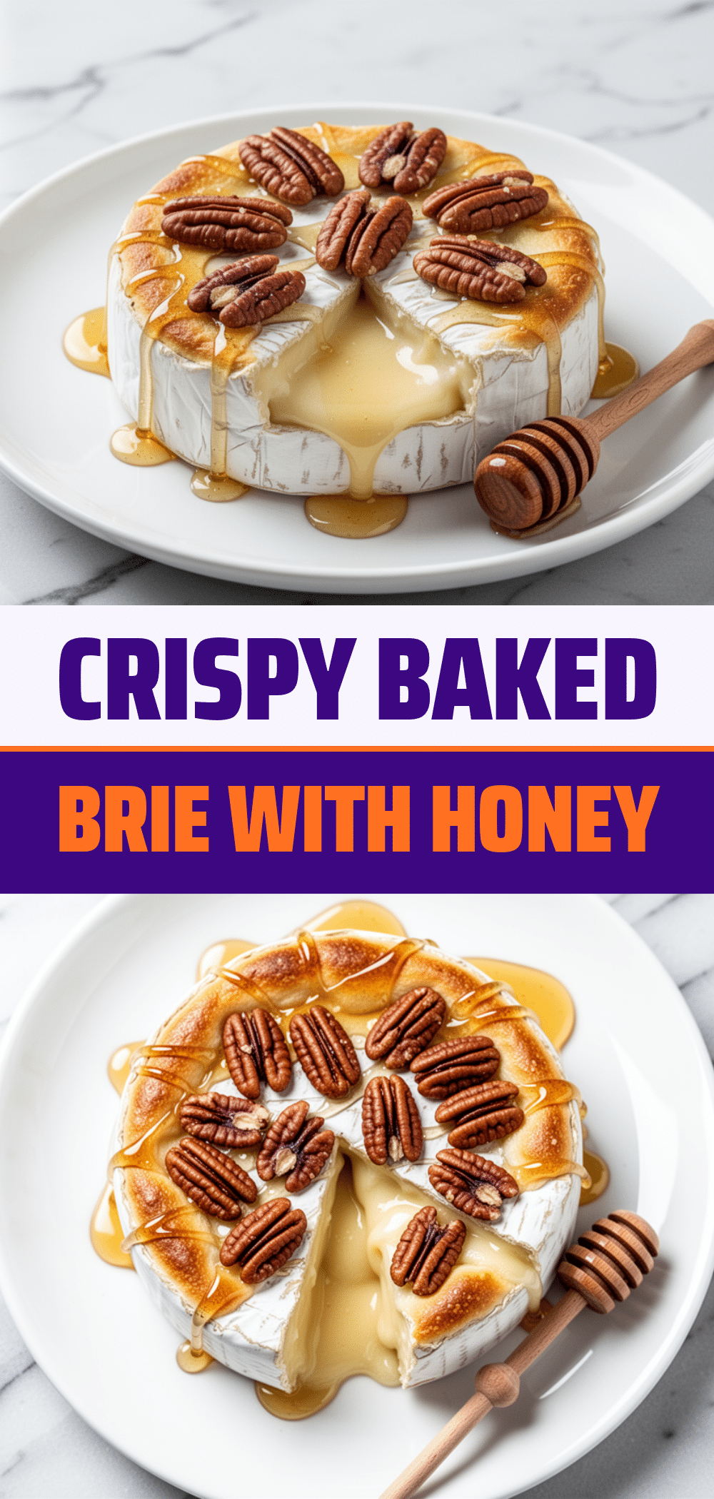 Baked Brie with Honey and Pecans: Easy Holiday Appetizer 5 Baked Brie with Honey and Pecans recipe