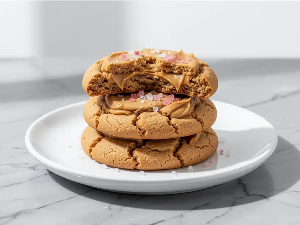 bakery-style peanut butter cookies - featured image