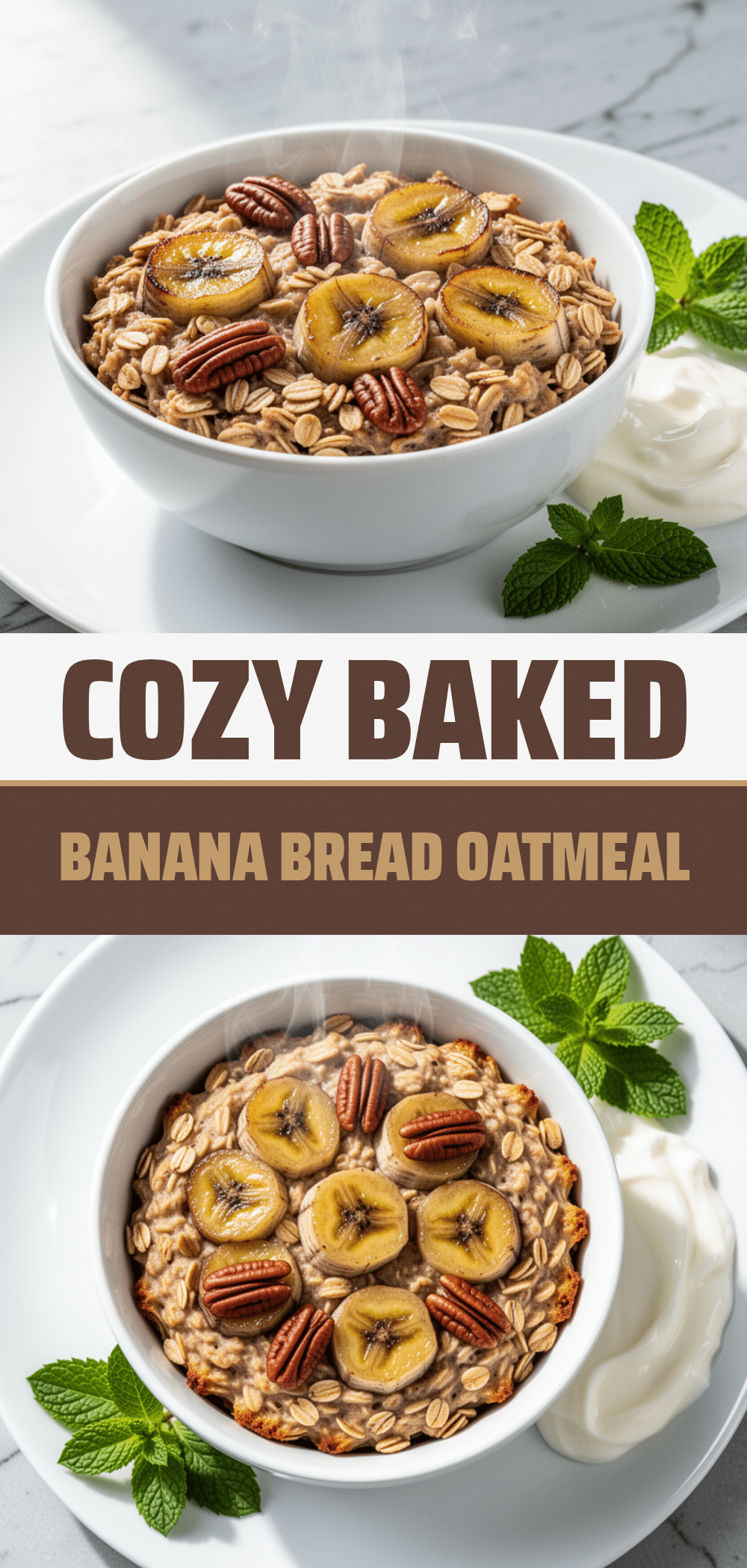 Banana Bread Baked Oatmeal: 5-Step Best Weekend Breakfast 5 banana bread baked oatmeal recipe
