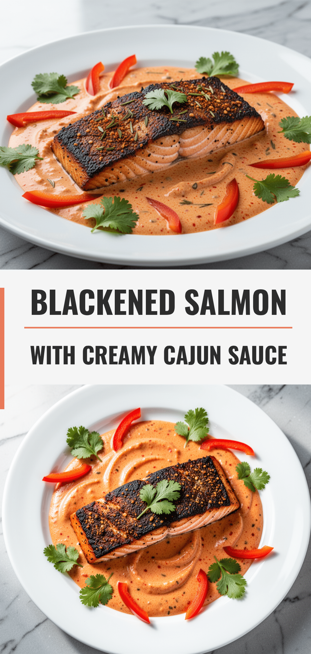 Blackened Salmon with Creamy Cajun Sauce: 20-Min Easy Dinner 5 blackened salmon with creamy cajun sauce recipe