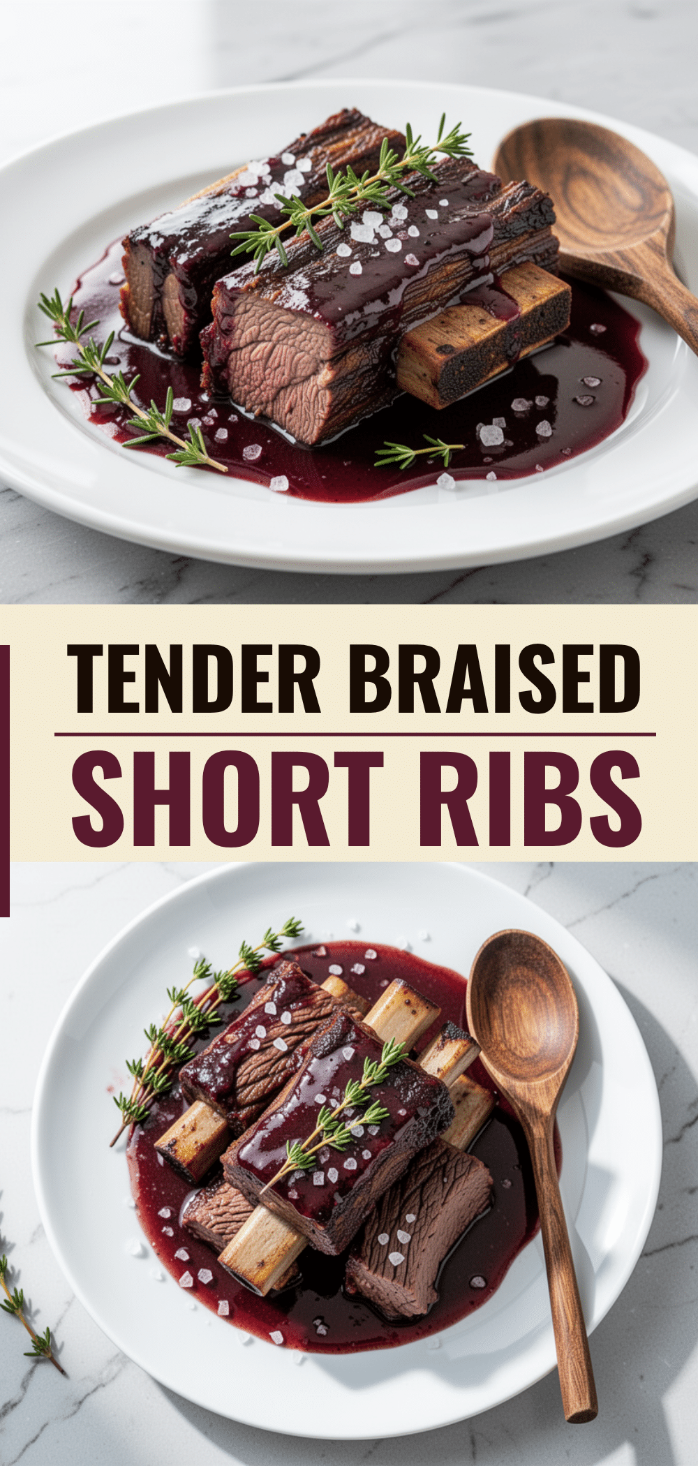 Braised Short Ribs: Best 3-Ingredient Red Wine Recipe 5 braised short ribs recipe