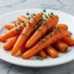 brown sugar glazed carrots - featured image