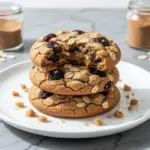 chewy oatmeal raisin cookies - featured image