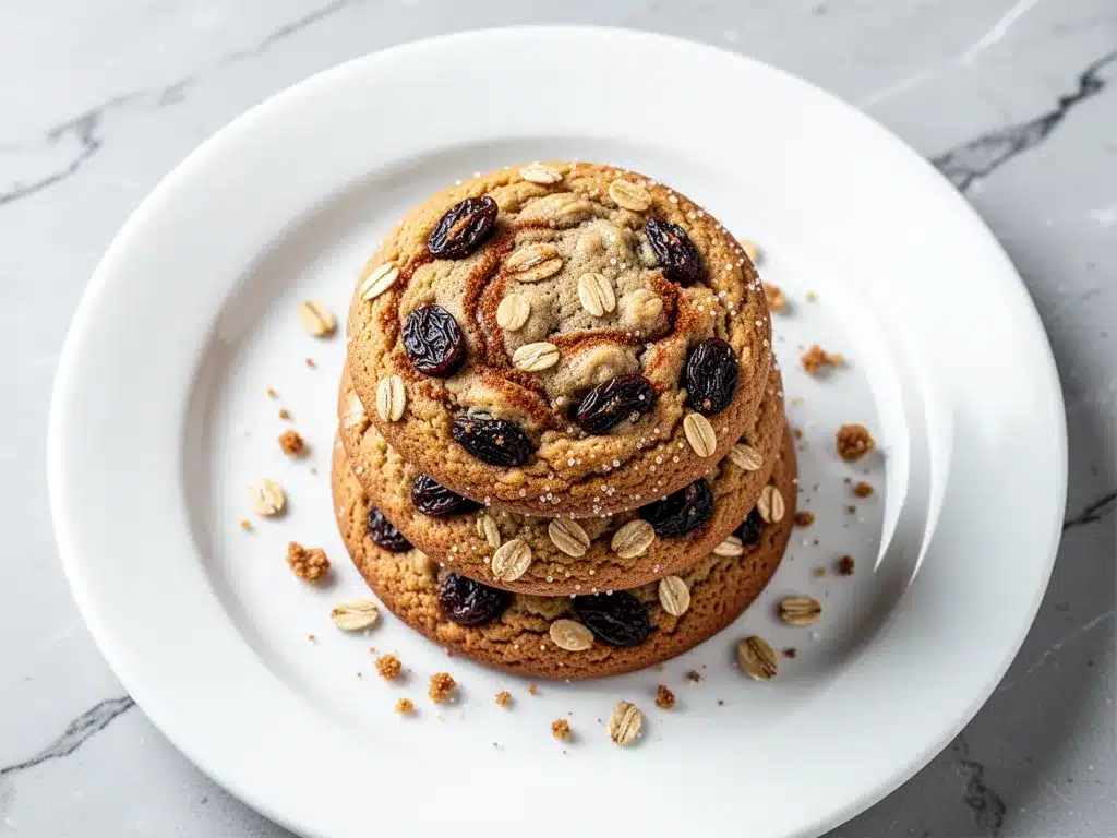 Chewy Oatmeal Raisin Cookies: Easy Homemade Recipe 4 chewy oatmeal raisin cookies preparation steps