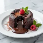 chocolate lava cake - featured image