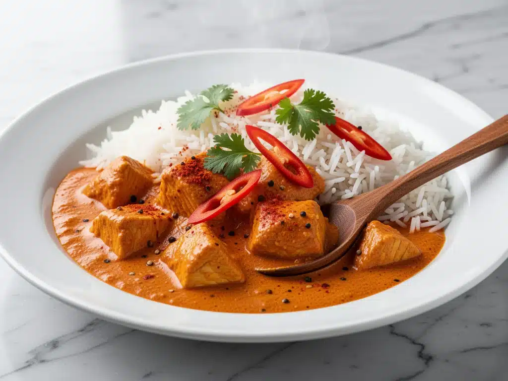 creamy butter chicken - featured image