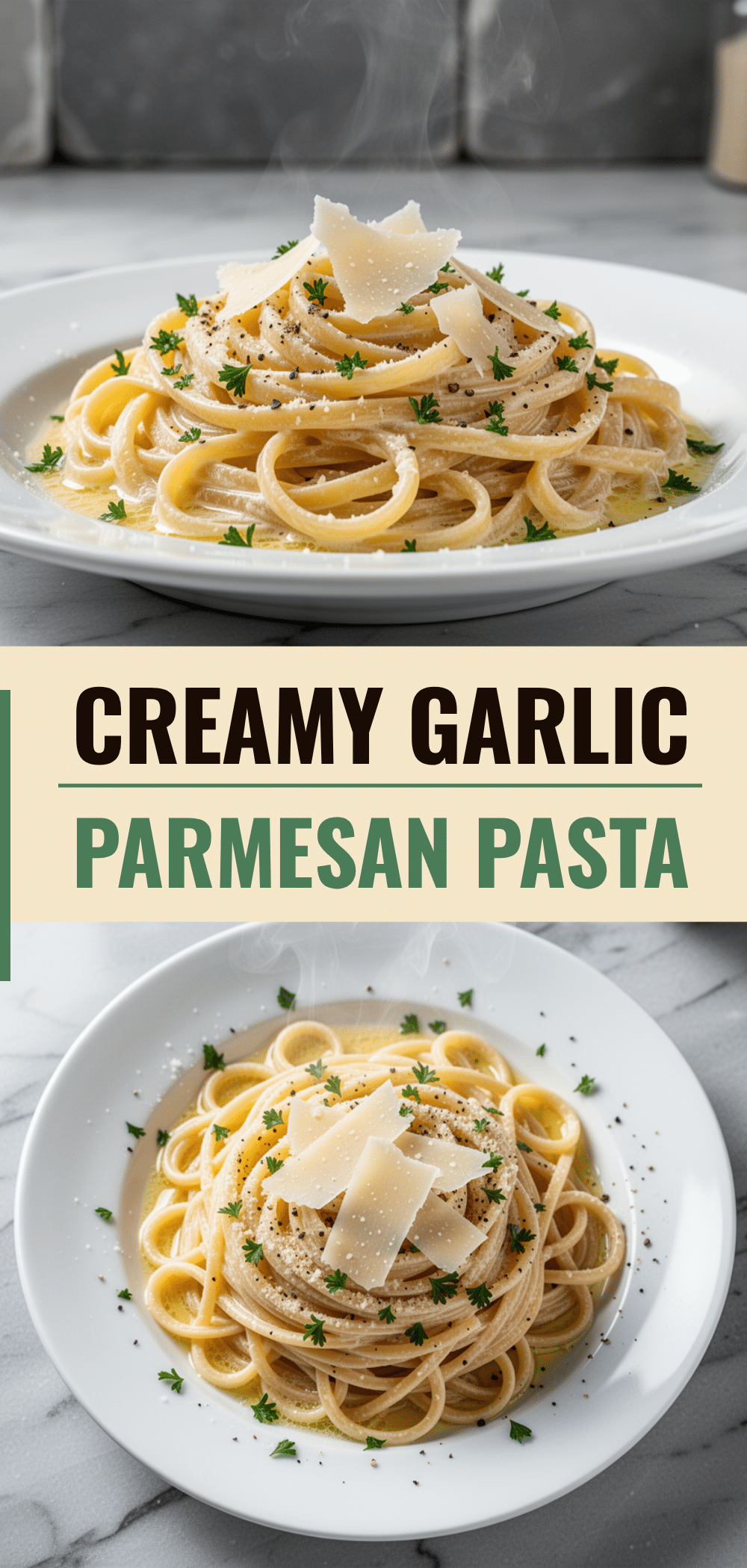 Creamy Garlic Parmesan Butter Pasta: Easy Weeknight Dinner 5 creamy garlic parmesan butter pasta recipe