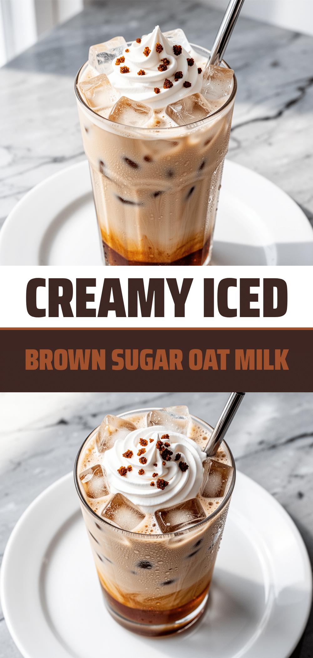 Creamy Iced Brown Sugar Oat Milk Latte: Better Than Takeout 5 creamy iced brown sugar oat milk latte recipe