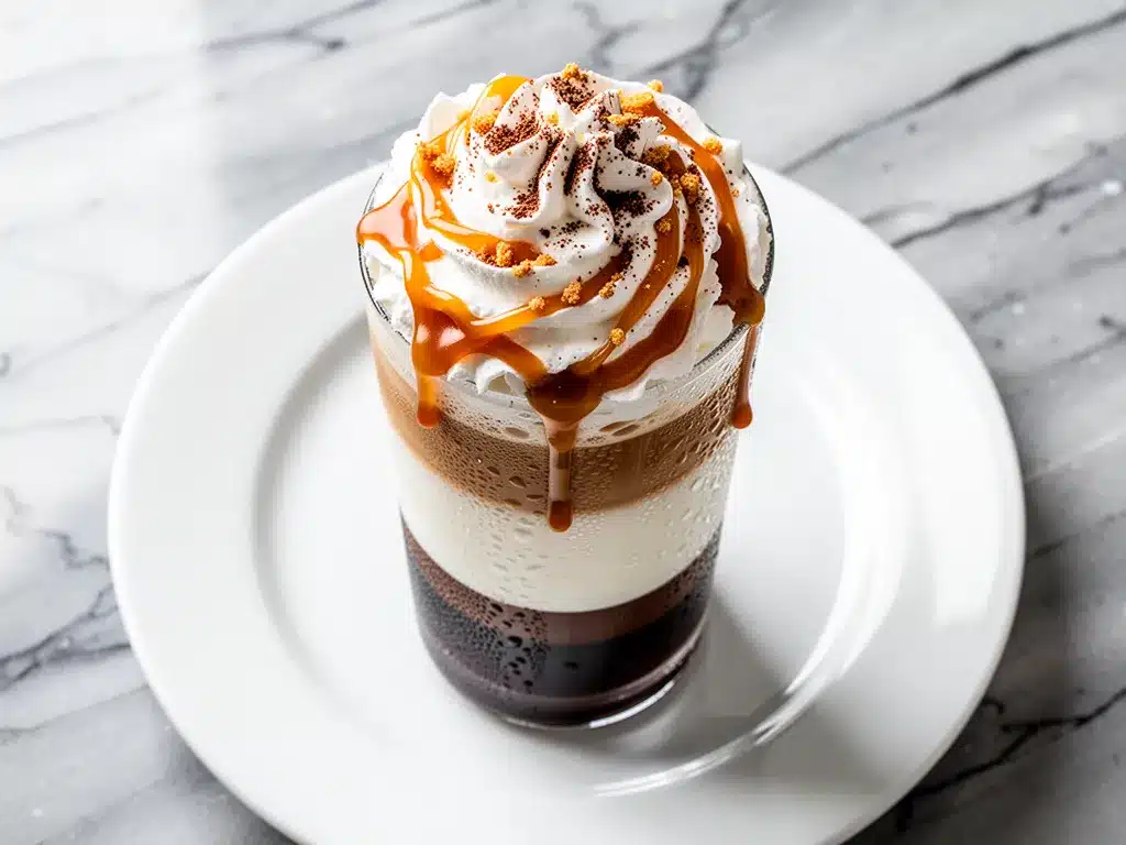 Creamy Iced Caramel Macchiato: Best Copycat Recipe 4 creamy iced caramel macchiato preparation steps