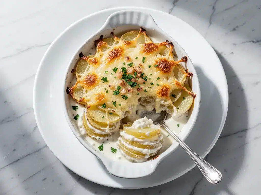 Creamy Scalloped Potatoes: Best Easy Holiday Side 4 creamy scalloped potatoes preparation steps