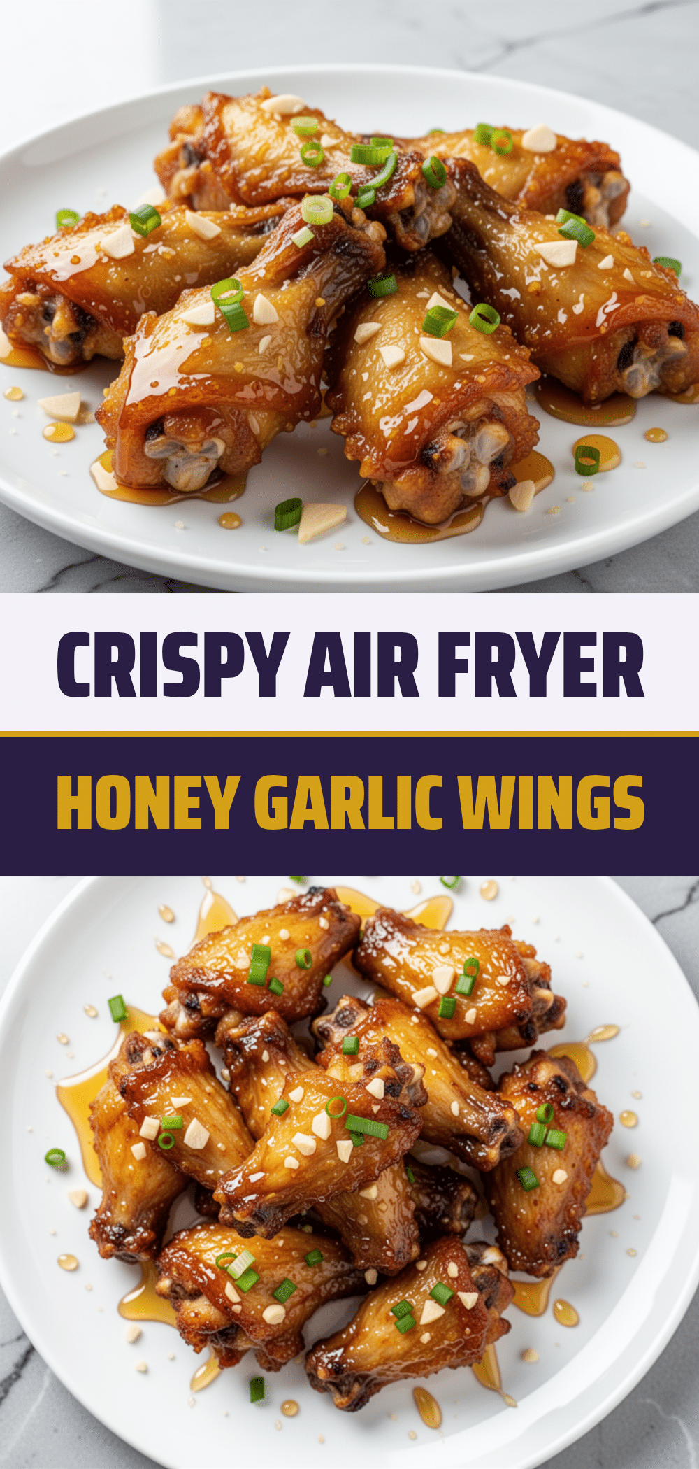Crispy Air Fryer Chicken Wings: 5-Step Honey Garlic Glaze 5 crispy air fryer chicken wings with honey garlic glaze recipe