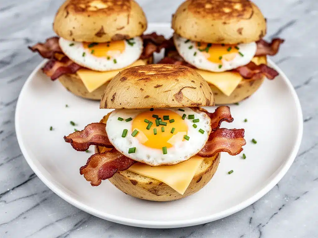 Crispy Bacon Egg and Cheese Breakfast Sliders: Easy Recipe 4 crispy bacon egg and cheese breakfast sliders preparation steps