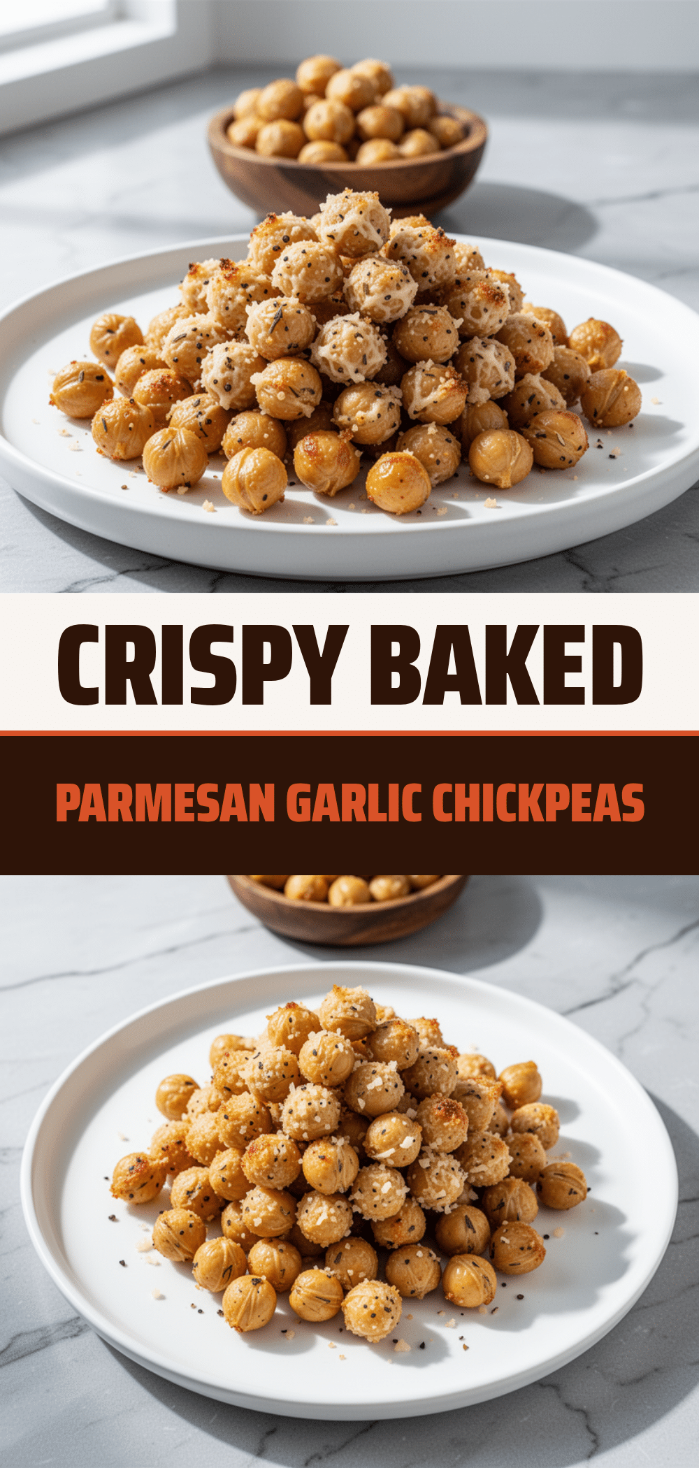 Crispy Baked Parmesan Garlic Chickpeas: The Best Healthy Snack 5 crispy baked parmesan garlic chickpeas recipe