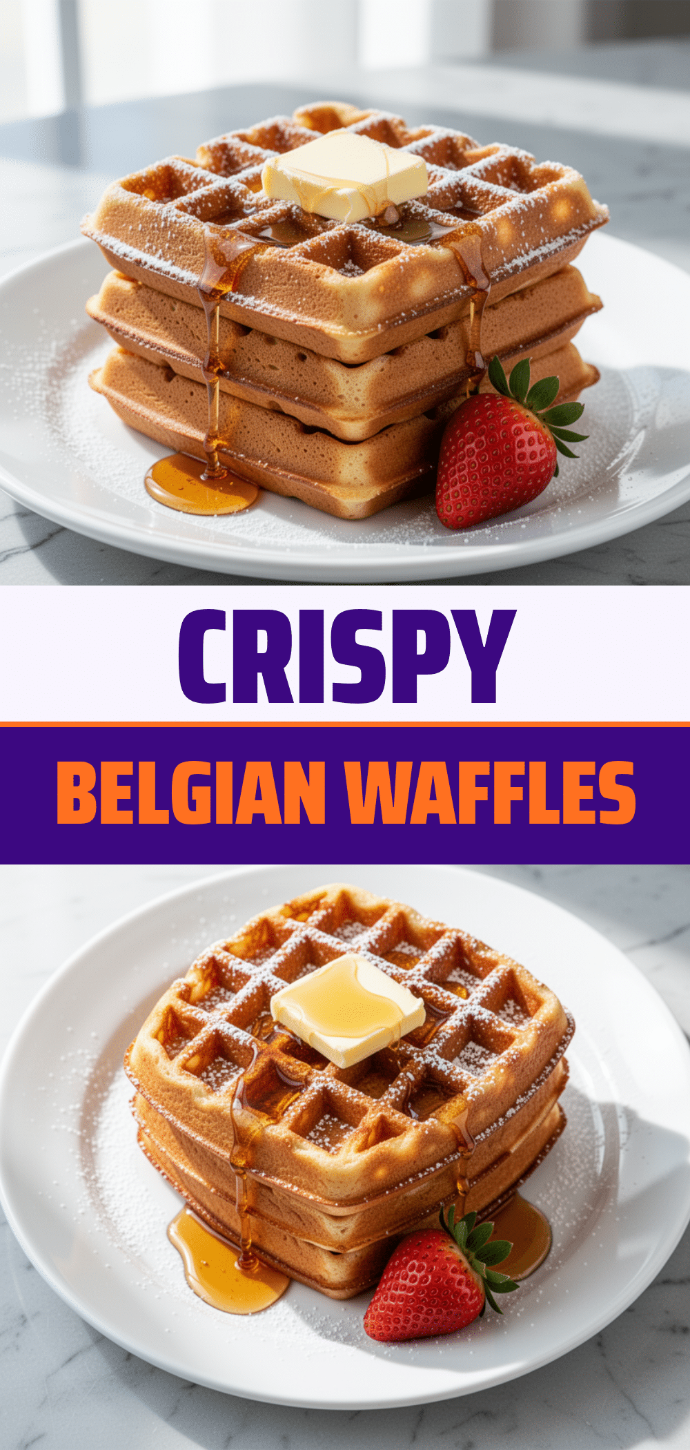 Crispy Belgian Waffles: 5-Step Easy Recipe 5 crispy Belgian waffles recipe