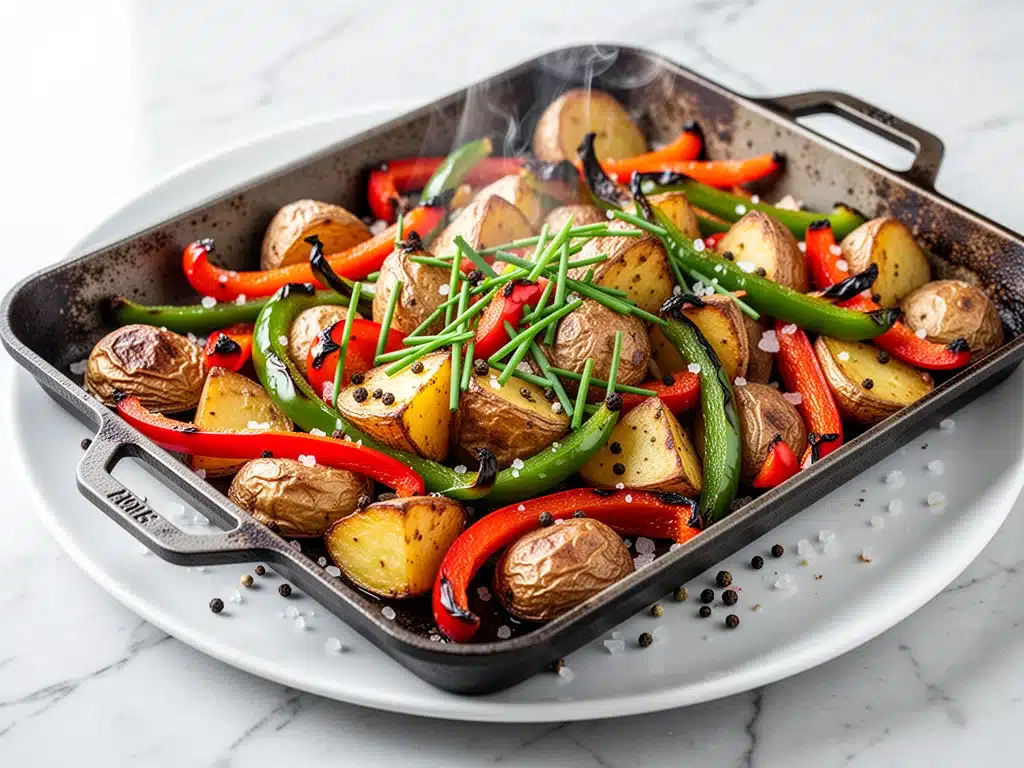 Crispy Sheet Pan Breakfast Potatoes - featured image