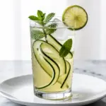 cucumber mint lemonade - featured image