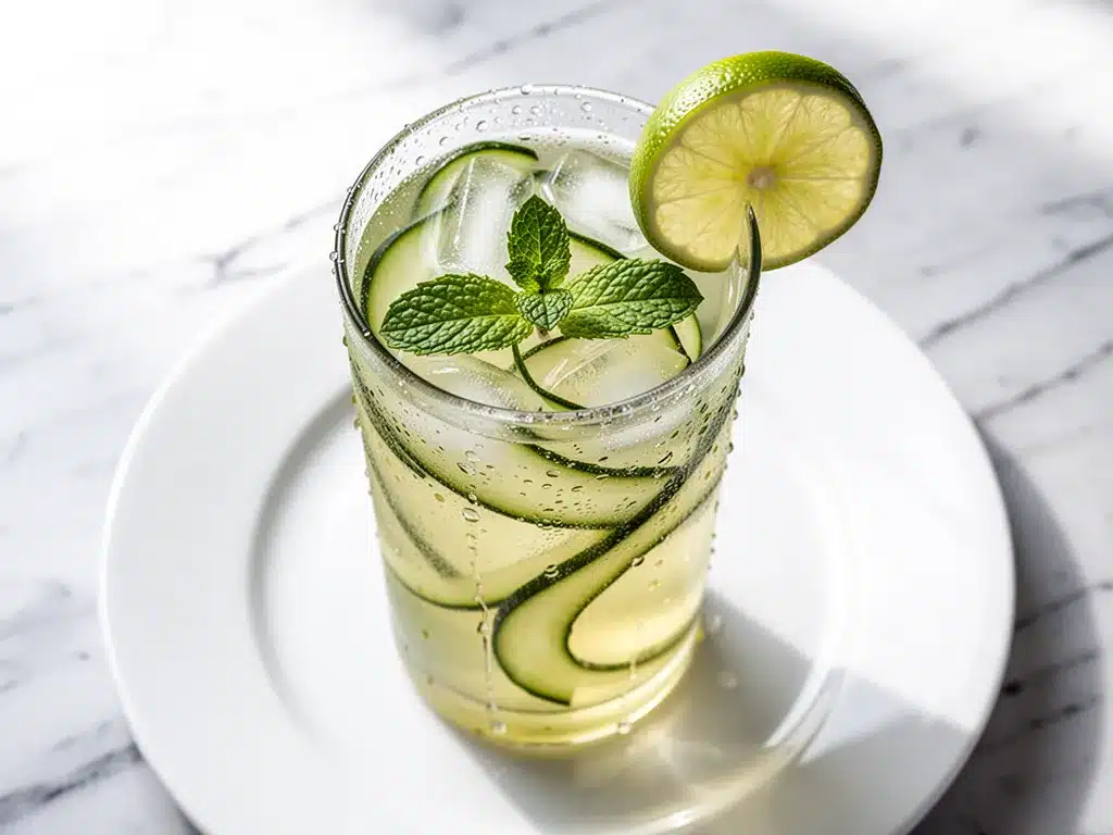 Cucumber Mint Lemonade: Best 5-Ingredient Summer Drink 4 cucumber mint lemonade preparation steps