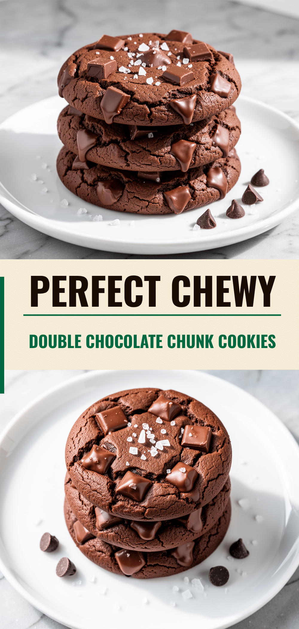 Double Chocolate Chunk Cookies: Easy Weeknight Treat 5 Double Chocolate Chunk Cookies recipe