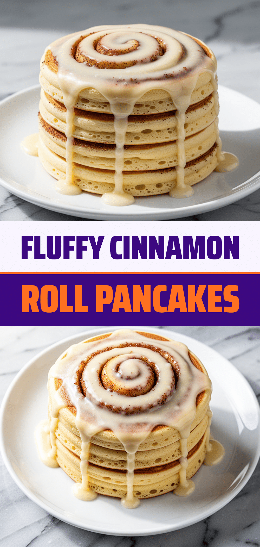 Fluffy Cinnamon Roll Pancakes: 5-Step Weekend Brunch 5 fluffy cinnamon roll pancakes with cream cheese glaze recipe