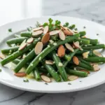 Garlic Butter Green Beans with Toasted Almonds - featured image