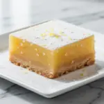 gooey lemon bars - featured image