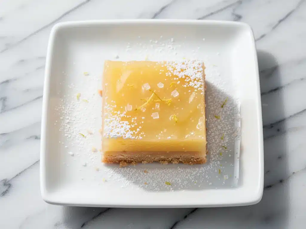 Gooey Lemon Bars: Easy 4-Ingredient Shortbread 4 gooey lemon bars preparation steps