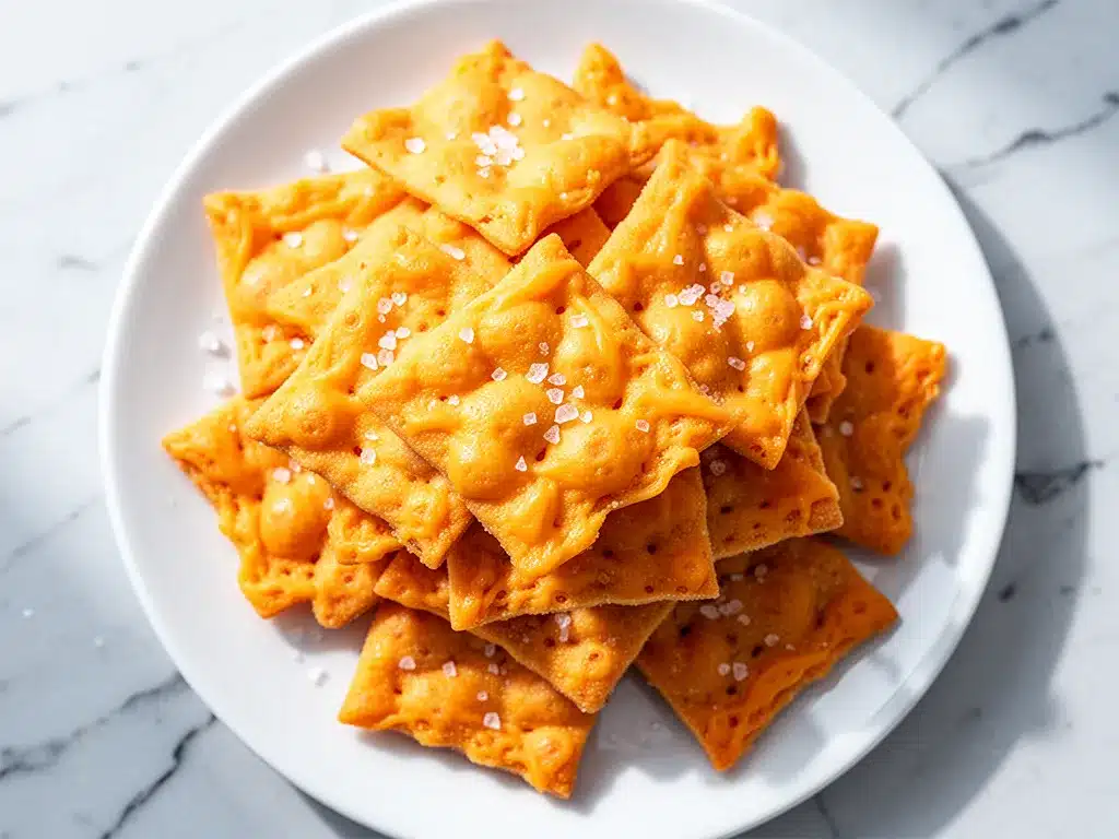 Homemade Cheddar Cheese Crackers: 5 Easy Steps 4 homemade cheddar cheese crackers preparation steps