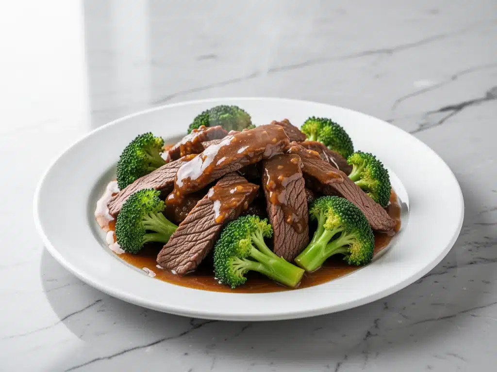 Instant Pot beef and broccoli - featured image