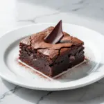 keto fudgy almond flour brownies - featured image