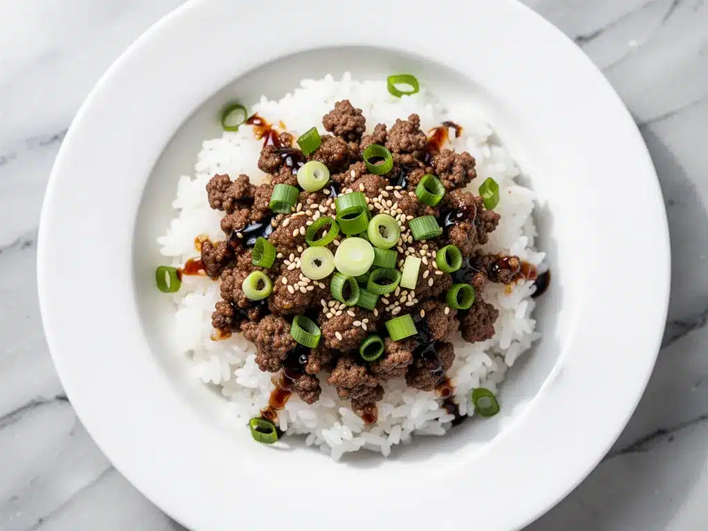 Korean Ground Beef Rice Bowl: Best 15-Min Easy Dinner 4 Korean Ground Beef Rice Bowl preparation steps