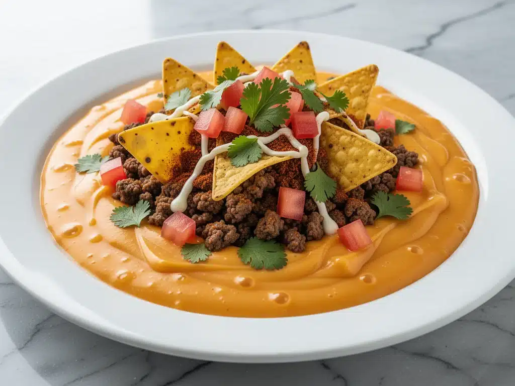 loaded nacho cheese dip - featured image