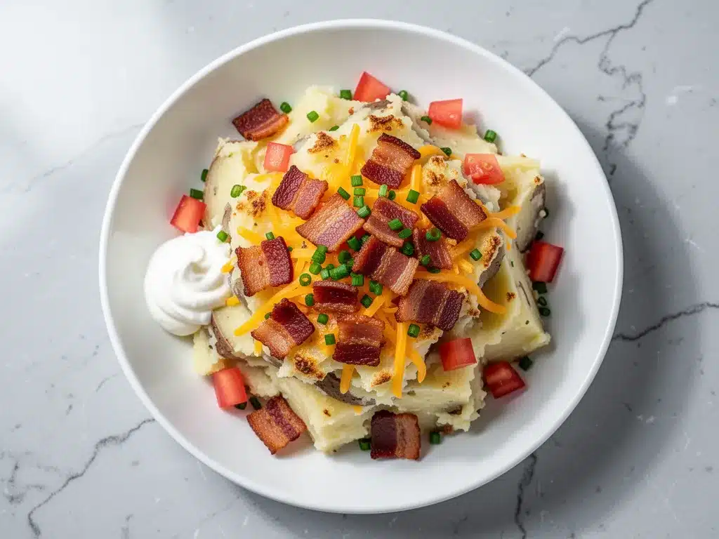 Loaded Smashed Potato Casserole: Easy 30-Minute Dinner 4 loaded smashed potato casserole preparation steps