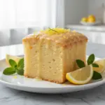 moist lemon pound cake - featured image
