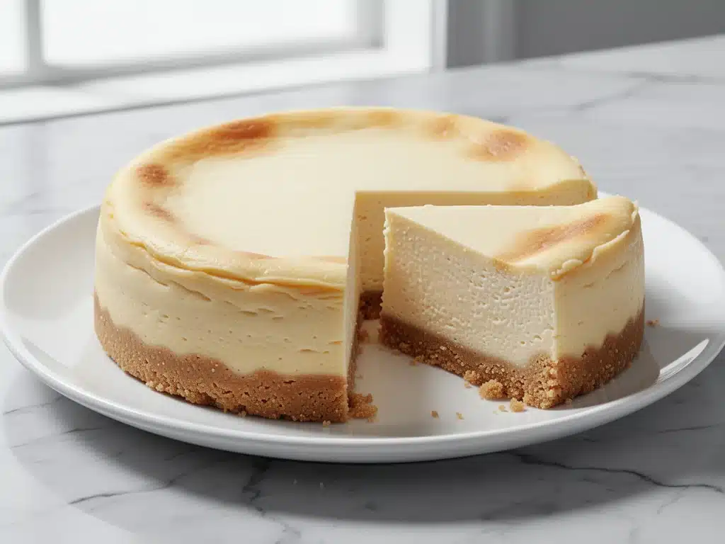 New York Style Baked Cheesecake - featured image