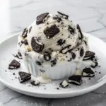 no-churn cookies and cream ice cream - featured image