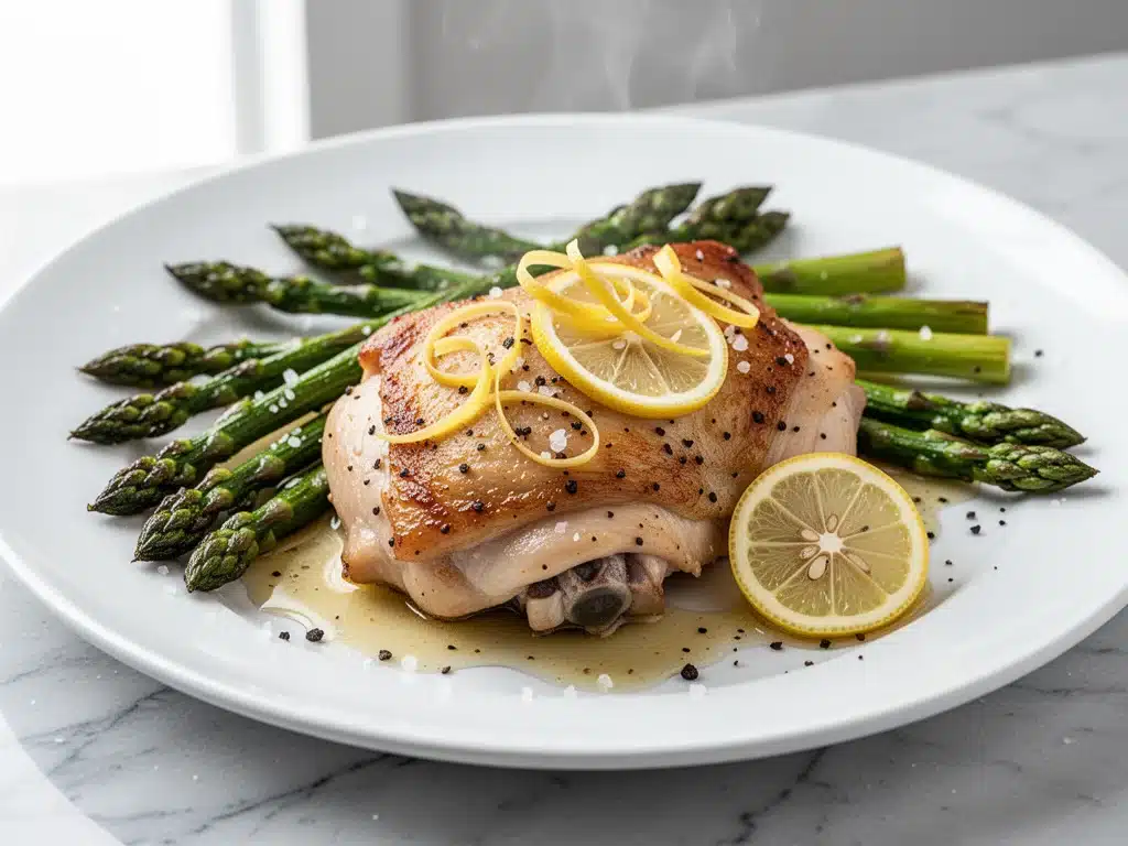 One Pan Lemon Butter Chicken - featured image