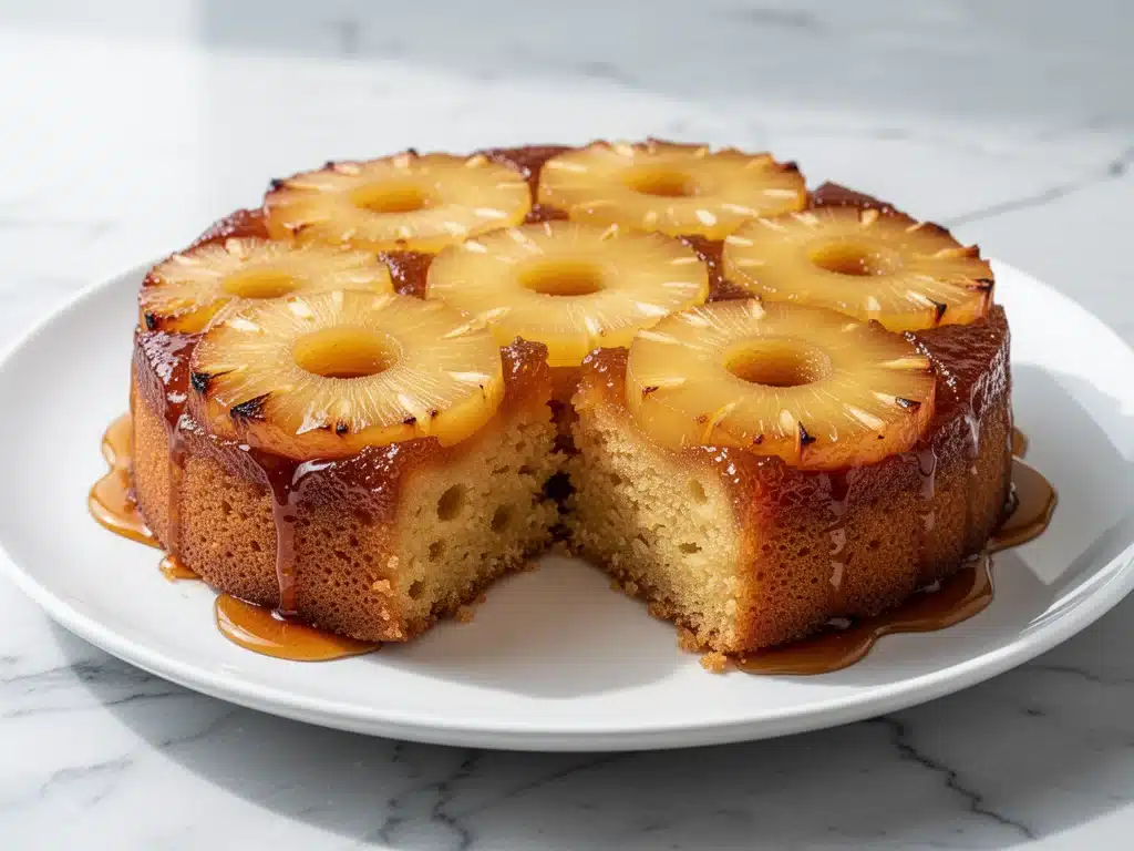 pineapple upside-down cake - featured image