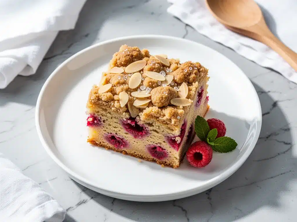 Raspberry Almond Crumb Coffee Cake: Easy 3-Step Morning Recipe 4 raspberry almond crumb coffee cake preparation steps