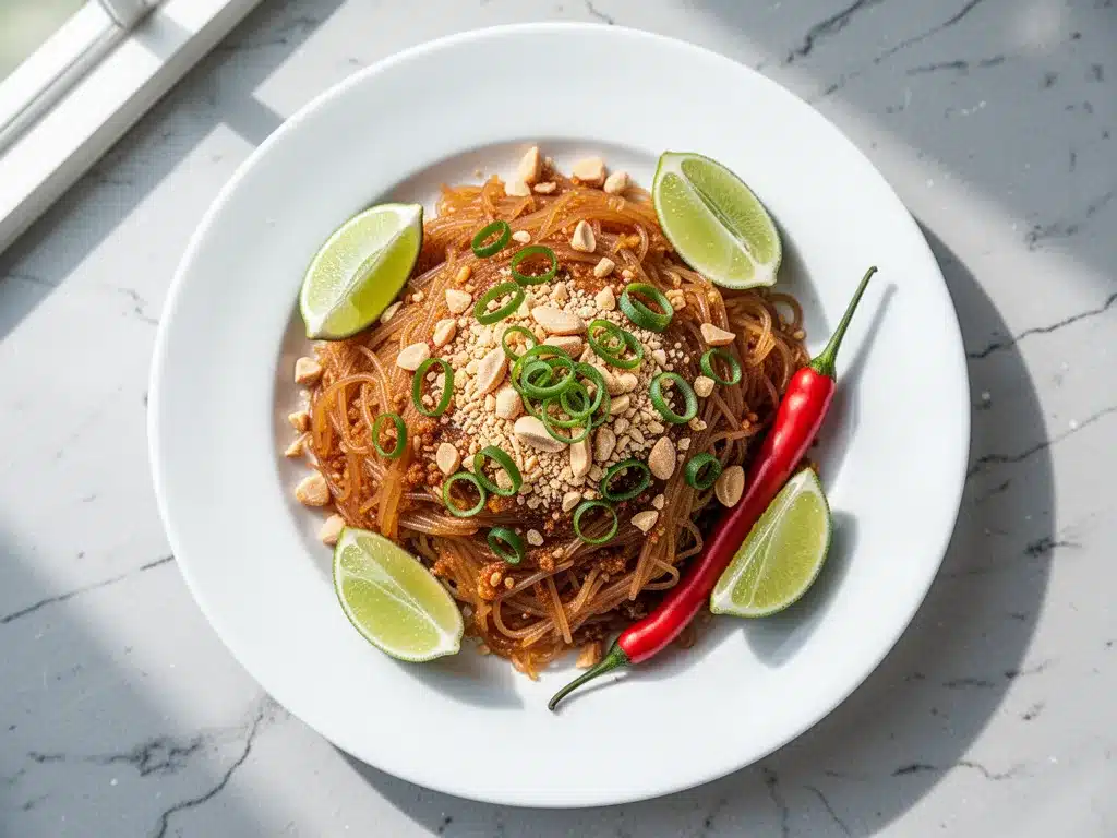 Restaurant-Style Pad Thai: Easy Tangy Tamarind Sauce 4 Restaurant-Style Pad Thai preparation steps