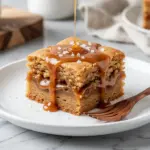 salted caramel blondies - featured image
