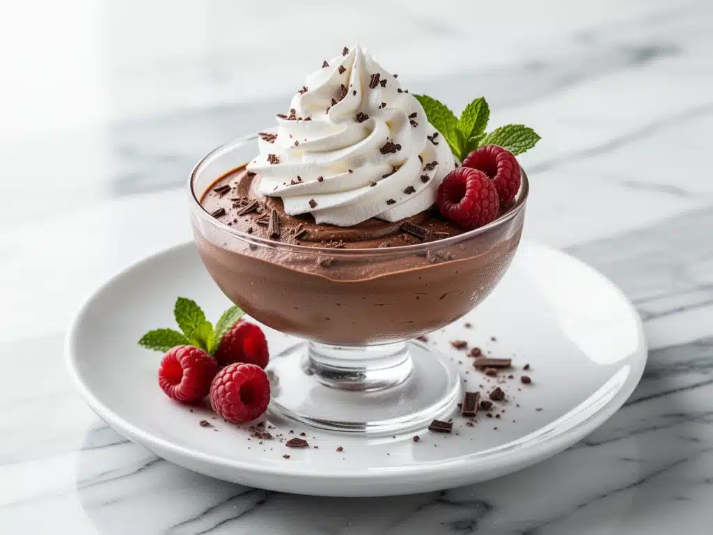 silky chocolate mousse - featured image