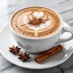 spiced brown sugar chai latte - featured image