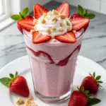 Strawberry Cheesecake Protein Smoothie - featured image