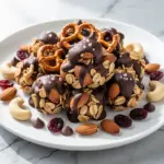 sweet and salty trail mix clusters - featured image