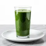 tropical green detox smoothie - featured image