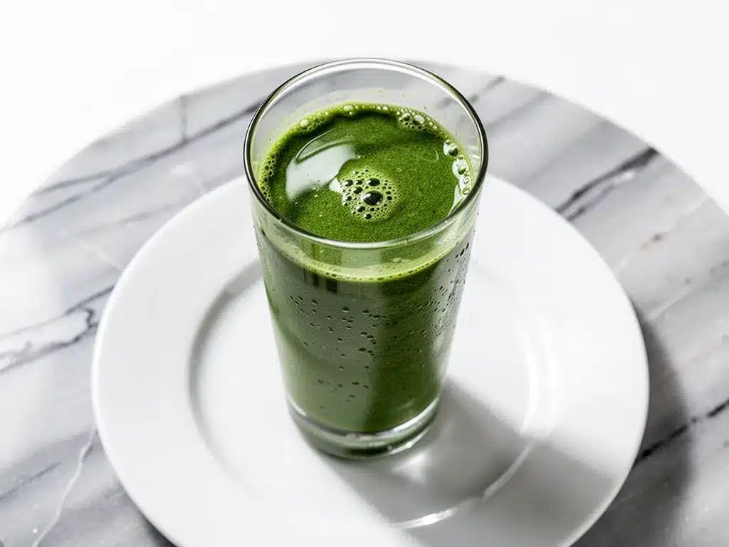 Tropical Green Detox Smoothie: 5-Ingredient Easy Recipe 4 tropical green detox smoothie preparation steps