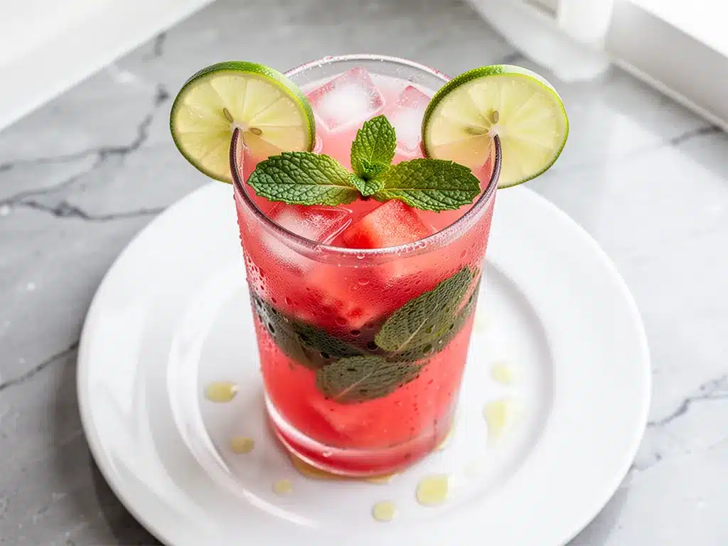 Watermelon Mint Agua Fresca: Best Refreshing Summer Drink 4 watermelon mint agua fresca preparation steps