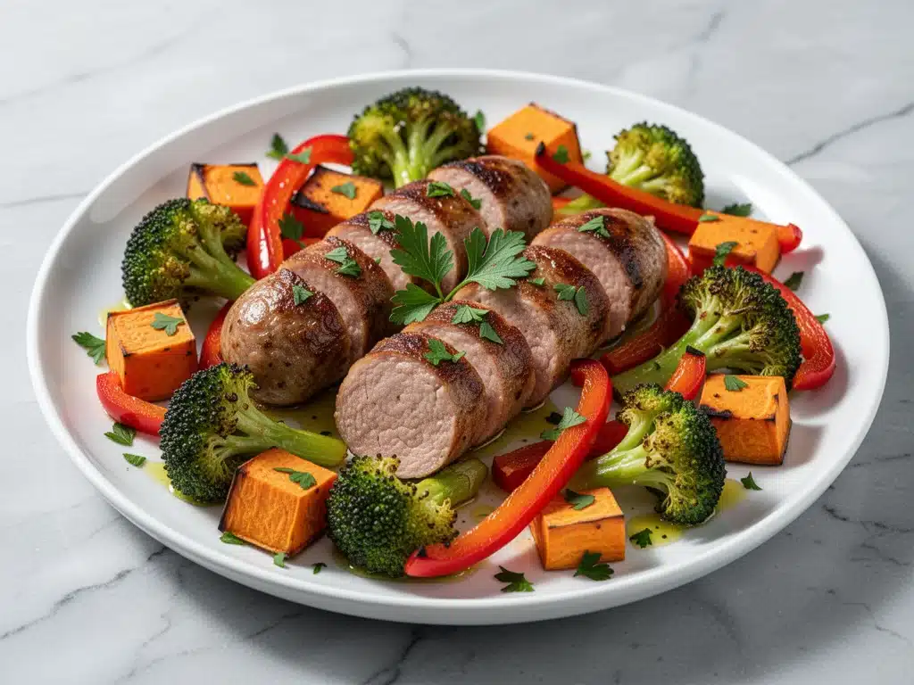 Whole30 Sheet Pan Sausage - featured image
